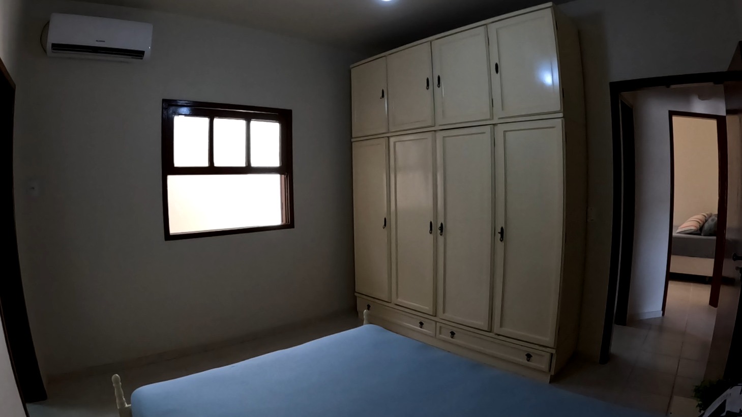 Air-conditioned bedroom